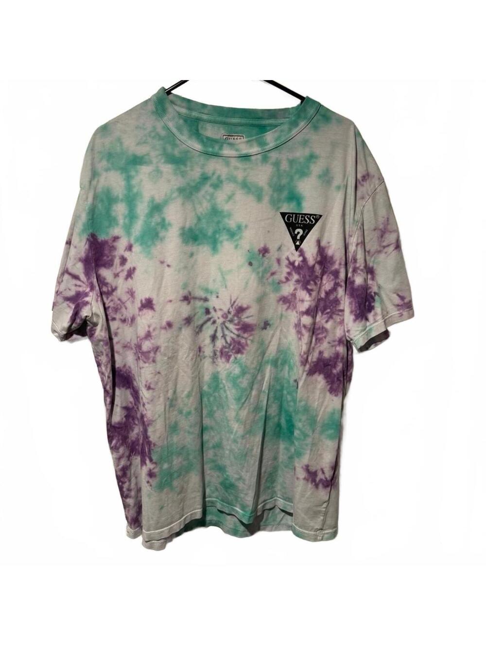 Guess men's tie dye tshirt